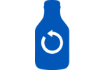 Bouteille fabriquée en PCR